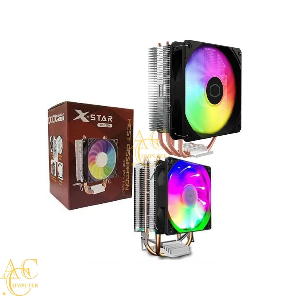 FAN CPU Xstar HF400 4U (LED RGB) (đen)