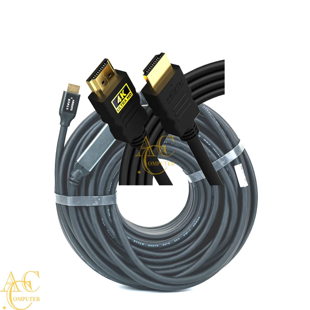 Cable HDMI 5M Arigatoo (7.0) (dây tròn màu đen)