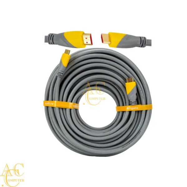 Cable HDMI 30M hiệu Arigatoo 19+1 (dây tròn màu xám)
