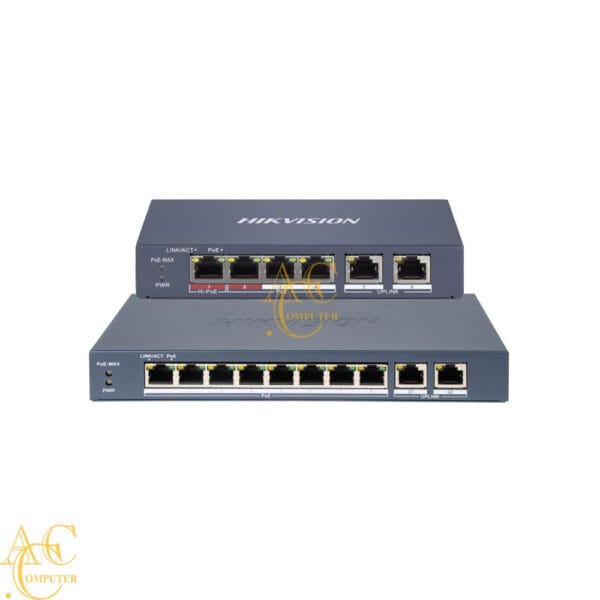 Switch POE 8 Port Hikvision DS-3E1310P-EI/M