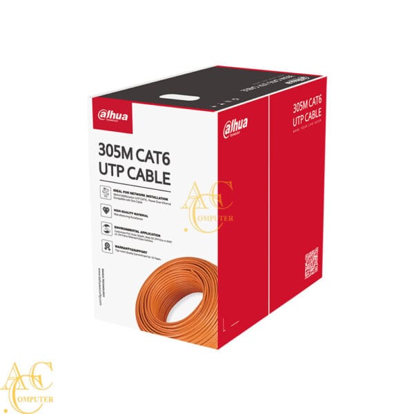 Cáp mạng Dahua CAT6 PFM922I-6UN-C (hợp kim) 1m