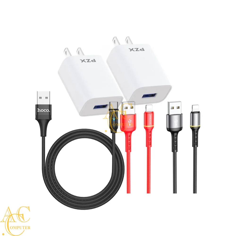 Cable sạc nhanh PZX S-09s dài 1m (USB ra type C)